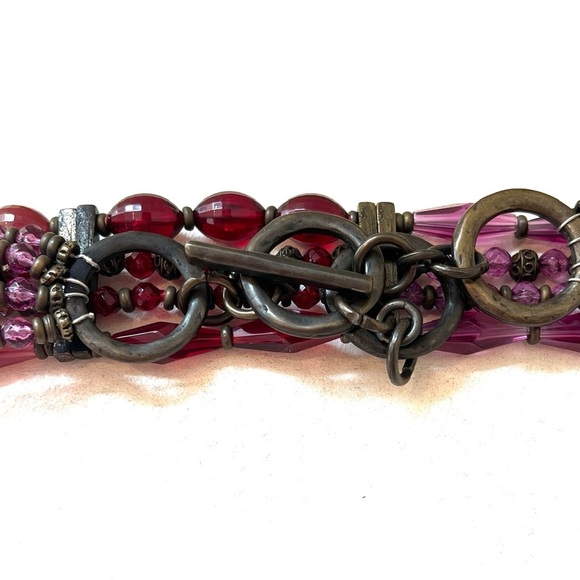 Beaded belt colorful - Picture 2 of 9